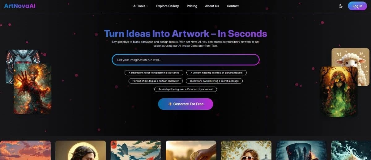 Describe your vision using text or image input